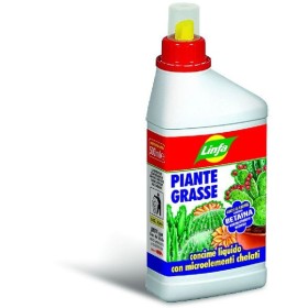 LINFA CONCIME LIQUIDO SPECIFICO PER PIANTE GRASSE ML. 500 LINFA CONCIME LIQUIDO SPECIFICO PER PIANTE GRASSE ML. 500