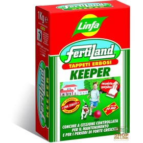LINFA FERTILAND KEEPER CONCIME PER TAPPETI ERBOSI KG. 2,5 LINFA FERTILAND KEEPER CONCIME PER TAPPETI ERBOSI KG. 2,5