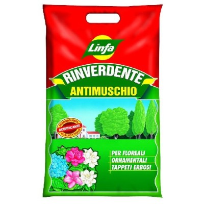 LINFA RINVERDENTE ANTIMUSCHIO KG.5 PER ORNAMENTALI FLOREALI