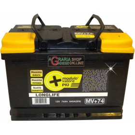 LONGLIFE BATTERIA PER AUTO 70Ah SIGILLATA SENZA MANUTENZIONE LONGLIFE BATTERIA PER AUTO 74Ah SIGILLATA SENZA MANUTENZIONE