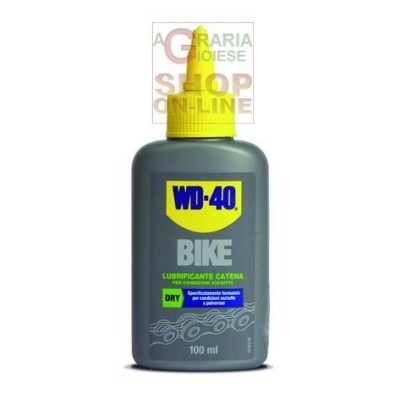 LUBRIFICANTI BIKE WD-40 DRY-ASCIUTTO LIQUIDO ML. 100