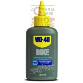 LUBRIFICANTI BIKE WD-40 WET-UMIDO LIQUIDO ML. 100 LUBRIFICANTI BIKE WD-40 WET-UMIDO LIQUIDO ML. 100