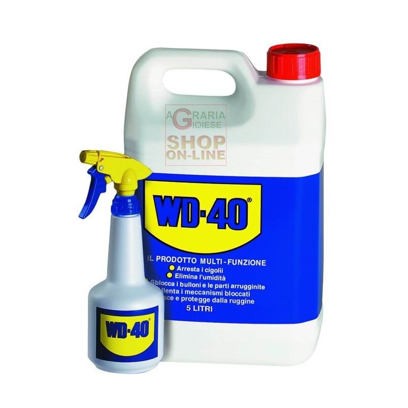 LUBRIFICANTI WD-40 TANICA CON DOSATORE LT. 5