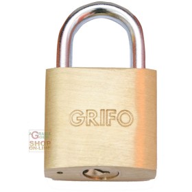 LUCCHETTO OTTONE GRIFO MM. 30 BLISTER LUCCHETTO OTTONE GRIFO MM. 30 BLISTER