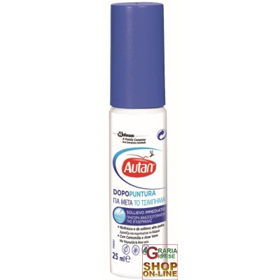 AUTAN SPRAY AFTERPUNCTURE DUPĂ MUȘCĂTURA ȚÂNȚARILOR ml. 25