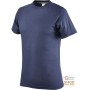 MAGLIETTA COTONE MEZZA MANICA GR 110 COLORE BLU TG S XXL