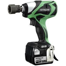 AVVITATORE AD IMPULSI HITACHI WR14DBDL 14.4V 4.0Ah CCON 2 BATTERIE A LITIO LI-ION AVVITATORE AD IMPULSI HITACHI WR14DBDL 14.4V 4.0Ah CCON 2