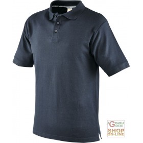 MAGLIETTA POLO 100% CARDED BUMBAC ALBASTRU CULOARE TG S XXL MAGLIETTA POLO 100% CARDED BUMBAC ALBASTRU CULOARE TG S XXL