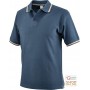 MAGLIETTA POLO 100% CARDED BUMBAC ALBASTRU CULOARE TG S XXL