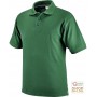 MAGLIETTA POLO 100% CARTON CARTON DE CULOARE VERDE TG S XXL