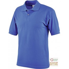 MAGLIETTA POLO 100% BUMBAC PIEPTĂNAT GR 190 CA culoare AZZURRO ROYAL  TG M XXL MAGLIETTA POLO 100% BUMBAC PIEPTĂNAT GR 190 CA culoare AZZURRO