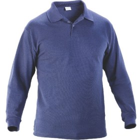 MAGLIETTA POLO MANICA LONG BLUE TG. XL MAGLIETTA POLO MANICA LONG BLUE TG. XL