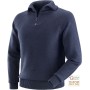 MAGLIONE 70% ACRILICO 30% LANA COLLO A LUPETTO COLORE BLU TG M