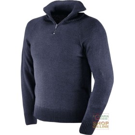 MAGLYON 70% ACRILIC 30% LÂNĂ GR 430 MP LUPETTO GULER DE CULOARE ALBASTRĂ TG M XXL MAGLYON 70% ACRILIC 30% LÂNĂ GR 430 MP LUPETTO GULER DE CULOARE
