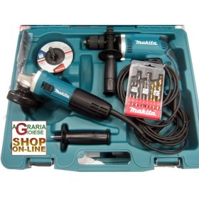 MAKITA HP1631 DE FORAJ SUPERKIT CU POLIZOR GA4530 MAKITA HP1631 DE FORAJ SUPERKIT CU POLIZOR GA4530