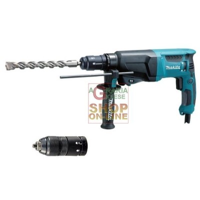 MAKITA TASSELLATORE MOD. HR2610T ROTOSTOP WATT. 800