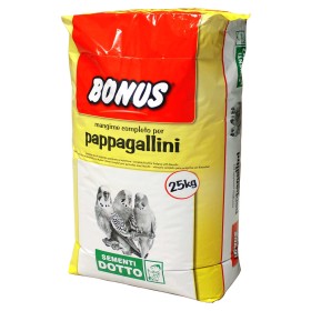 MANGIME COMPLETO PER PAPPAGALLINI BONUS SD6 KG. 25 MANGIME COMPLETO PER PAPPAGALLINI BONUS SD6 KG. 25