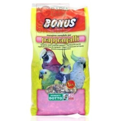 MANGIME MISCELA PER PAPPAGALLI BONUS SD9 KG. 1