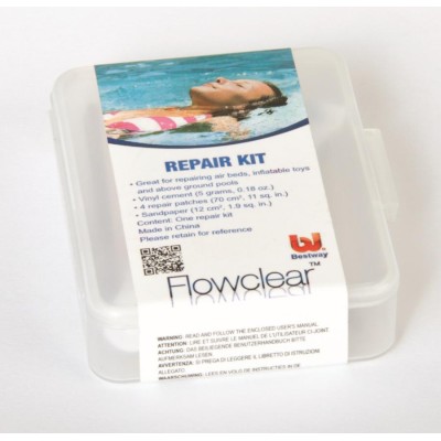 BESTWAY 58275 KIT DI RIPARAZIONE PISCINE MASTICE 5 GR E 4 TOPPE