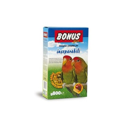 MANGIME PER INSEPARABILI BONUS GOLD SD8 GR. 800