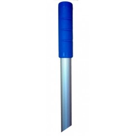 MANICO ÎN ALUMINIU ȘI IMPUGNATURA CAUCIUC DIAM. CM. 2.5 long CM. 150 MANICO ÎN ALUMINIU ȘI IMPUGNATURA CAUCIUC DIAM. CM. 2.5 long