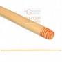 MANICO EXTRA WOOD PENTRU BROOM CM.120 CONEXIUNE FILETATĂ