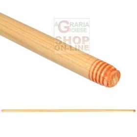 MANICO LEGNO EXTRA PER SCOPA CM.120 ATTACCO FILETTATO MANICO LEGNO EXTRA PER SCOPA CM.130 ATTACCO FILETTATO