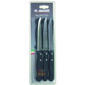 MARIETTI CUȚITE TAVOLA FRIPTURĂ NITURI PC-URI. 6 MANICO NEGRU MARIETTI CUȚITE TAVOLA FRIPTURĂ NITURI PC-URI. 6 MANICO NEGRU