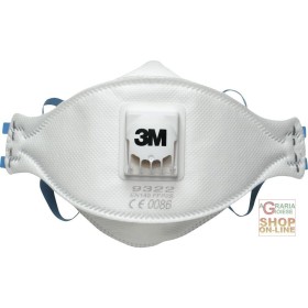 MASCHERINA 3M SERIE AURA C VAL 9322VOLA FFP2 NR D MASCHERINA 3M SERIE AURA C VAL 9322VOLA FFP2 NR D