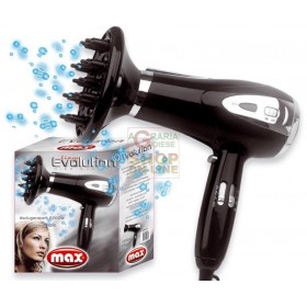 MAX HAIRDRYER 2200W EVOLUTION CU DIFUZOR MAX HAIRDRYER 2200W EVOLUTION CU DIFUZOR