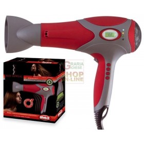 MAX RED APPEAL USCĂTOR DE PĂR SAPĂ. ION 2000W MAX RED APPEAL USCĂTOR DE PĂR SAPĂ. ION 2000W