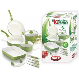 MAX BATTERIA 12PZ CERAMICA +COLTELLI/MEZZAL MAX BATTERIA 12PZ CERAMICA +COLTELLI/MEZZAL