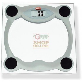 MAX BILANCIA P/PERSONA ELET.150 KG CRISTAL MAX BILANCIA P/PERSONA ELET.150 KG CRISTAL