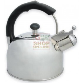 MAX BOLLITORE CON FISCHIO - INOX 2.5 LT MAX BOLLITORE CON FISCHIO - INOX 2.5 LT