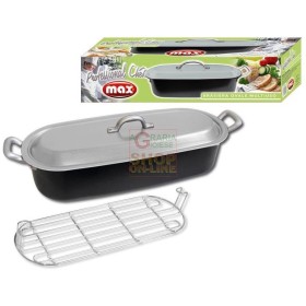 MAX BRASIERA OVALE MULTIUSO 40CM MAX BRASIERA OVALE MULTIUSO 40CM