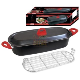 MAX BRASIERA OVALE MULTIUSO 40CM RED APPEAL MAX BRASIERA OVALE MULTIUSO 40CM RED APPEAL