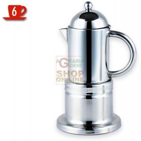 MAX CAFFETTIERA  6 TAZZE ACCIAIO  ROMANTIKA MAX CAFFETTIERA 6 TAZZE ACCIAIO ROMANTIKA