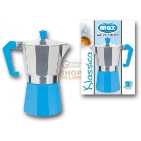 MAX CAFFETTIERA 3TZ KLASSICA COLOR MAX CAFFETTIERA 3TZ KLASSICA COLOR