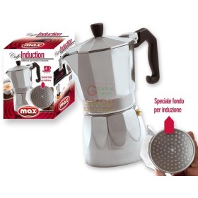MAX FILTRU DE CAFEA 6 TZ ALUMINIU INDUCȚIE MAX FILTRU DE CAFEA 6 TZ ALUMINIU INDUCȚIE