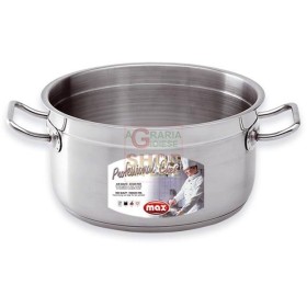 MAX CASEROLA 2/M PROFESS. chef 22 CM din otel inoxidabil MAX CASEROLA 2/M PROFESS. chef 22 CM din otel inoxidabil