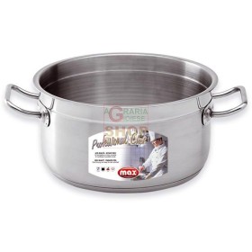 MAX CASEROLA 2/M PROFESS. chef 26 CM din oțel inoxidabil MAX CASEROLA 2/M PROFESS. chef 26 CM din oțel inoxidabil