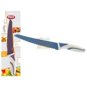 MAX COLTELLO PANE LAMA 21 M/SILICONE MAX COLTELLO PANE LAMA 21 M/SILICONE