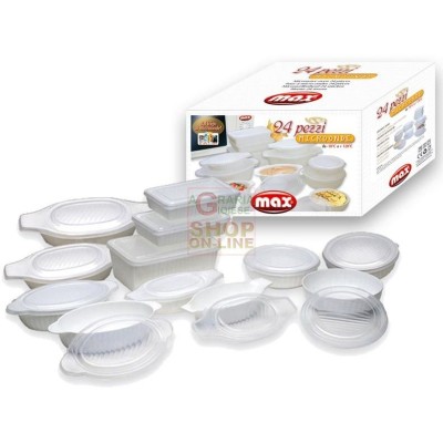 MAX CONTAINERE CU MICROUNDE SET 24 BUC