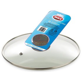 MAX COPERCHIO VETRO 22CM C/DENTE BASIC MAX COPERCHIO VETRO 22CM C/DENTE BASIC