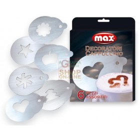 deco MAXRATORI CAPPUCCINO 6 BUCĂȚI DIN OȚEL INOXIDABIL deco MAXRATORI CAPPUCCINO 6 BUCĂȚI DIN OȚEL INOXIDABIL