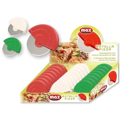 MAX DISPLAY PIZZA WHEEL LAMA din otel inoxidabil DIAM.10