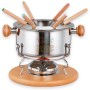 MAX FONDUE 9 PZ BASE LEGNO