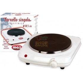 MAX FORNELLO ELETTRICO 1 PIASTRA MAX FORNELLO ELETTRICO 1 PIASTRA