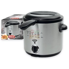 MAX FRIGGITRICE 1.5LITRI INOX EVOLUTION MAX FRIGGITRICE 1.5LITRI INOX EVOLUTION