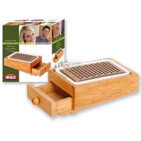MAX GRATTUGIA CON CASSETTO LEGNO 23X12X7 MAX GRATTUGIA CON CASSETTO LEGNO 23X12X7